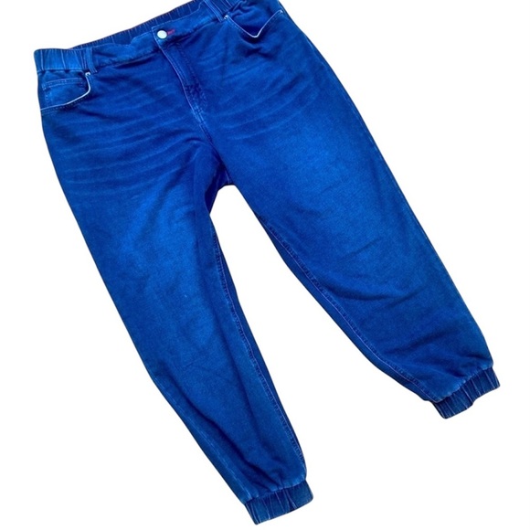 Peace Love World Wide Jogger Plus Size Soft Jeans Size LP - Picture 1 of 5